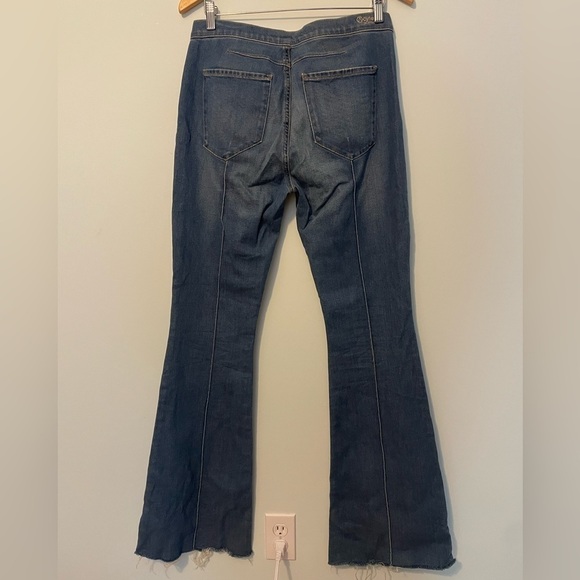 Roxy Acynetic High Rise Flare Jeans Size 29 - Picture 6 of 10